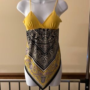 Unique handkerchief tank top
